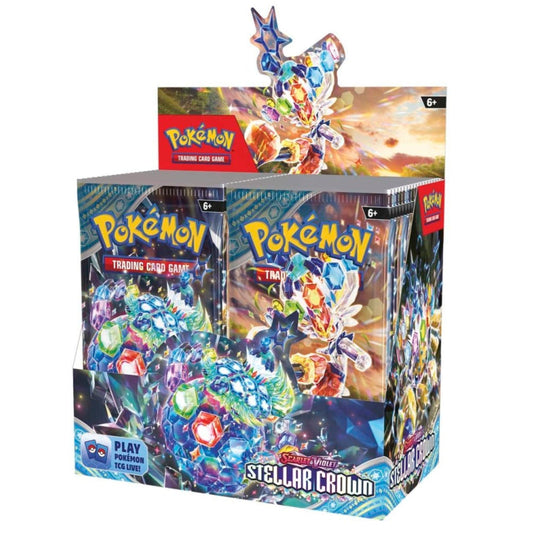 Pokémon TCG: Scarlet & Violet Stellar Crown Booster Box (36 Packs)